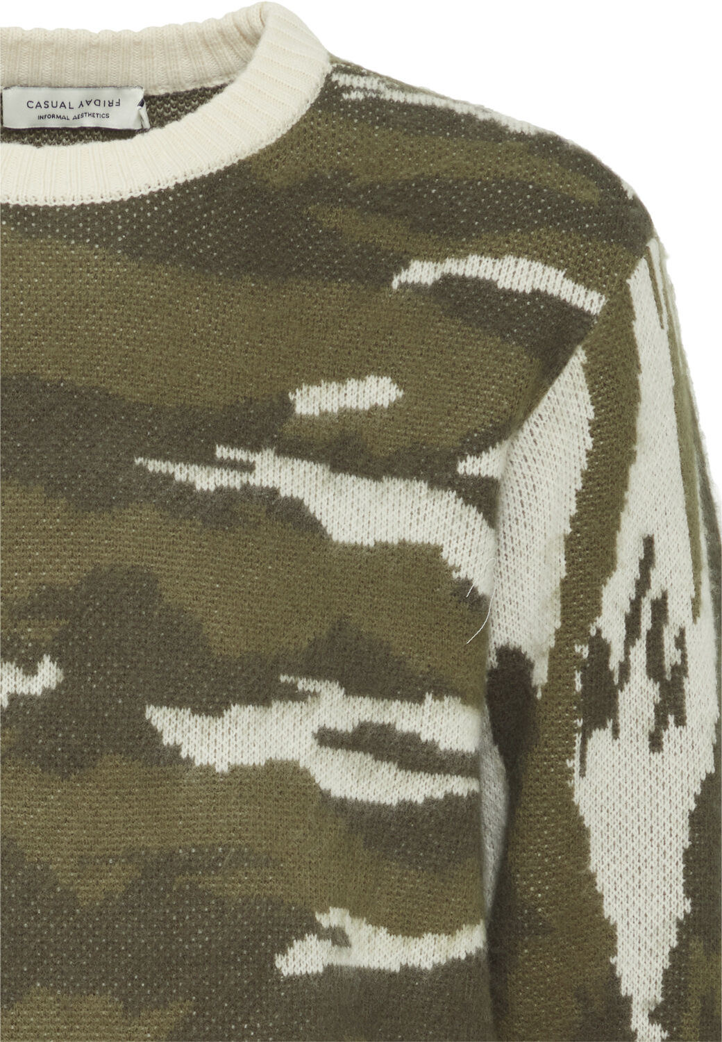 CFKLAES camo knit