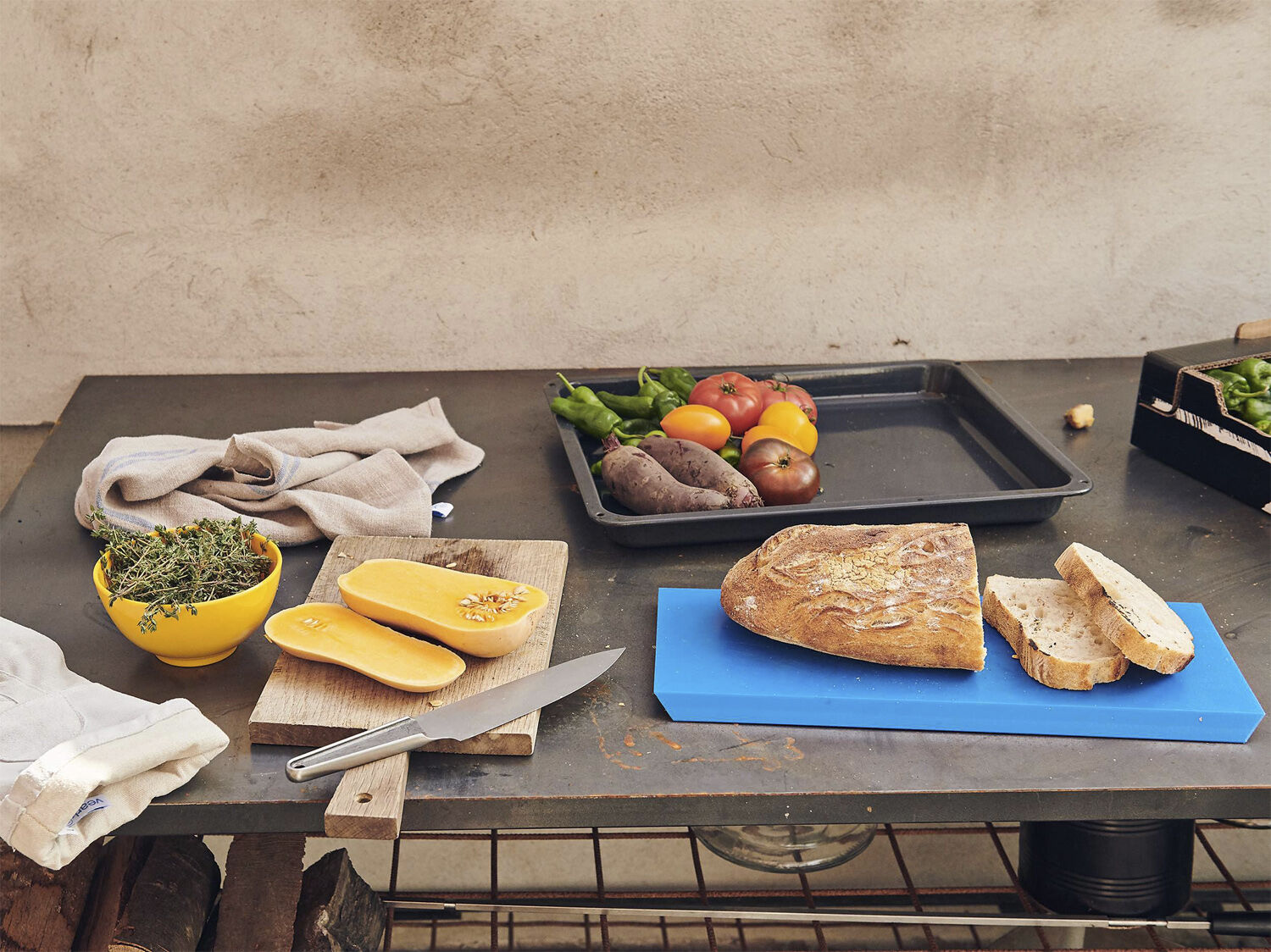 Veark Chopping board Poly / Blue/ L