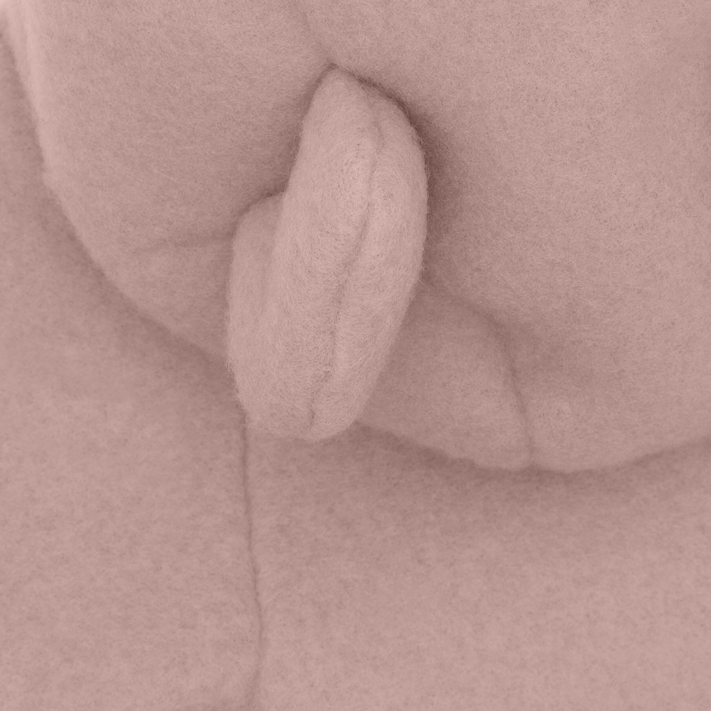 Pram Suit Ears Wool Fleece S