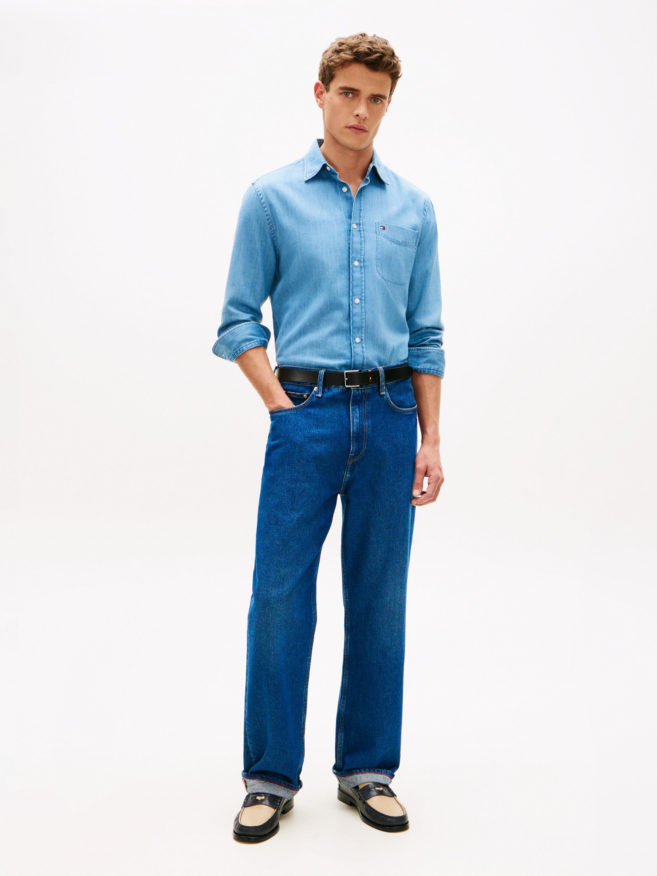 LIGHTWEIGHT DENIM RF SHIRT