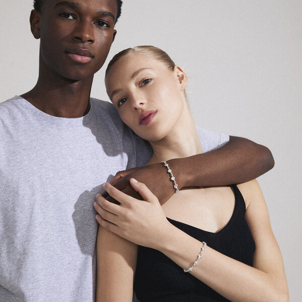 INAYA recycled bracelet silver-plated