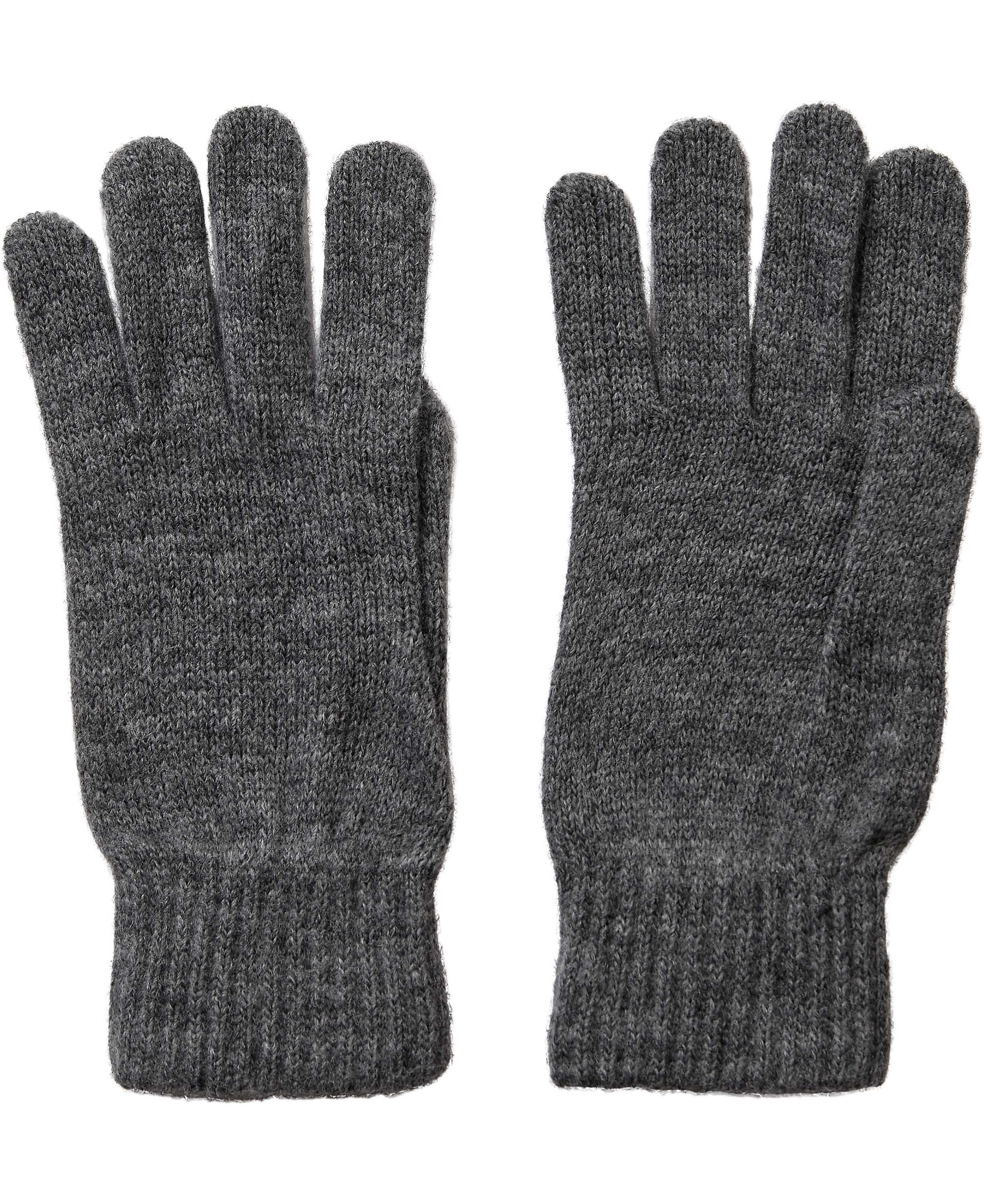 2 Pack Knitted Gloves Light Grey/Dark Grey
