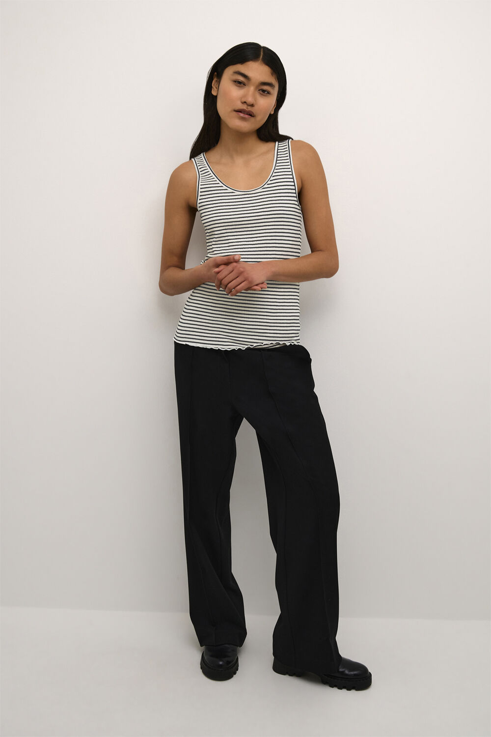 CandaceKB Striped Tank Top