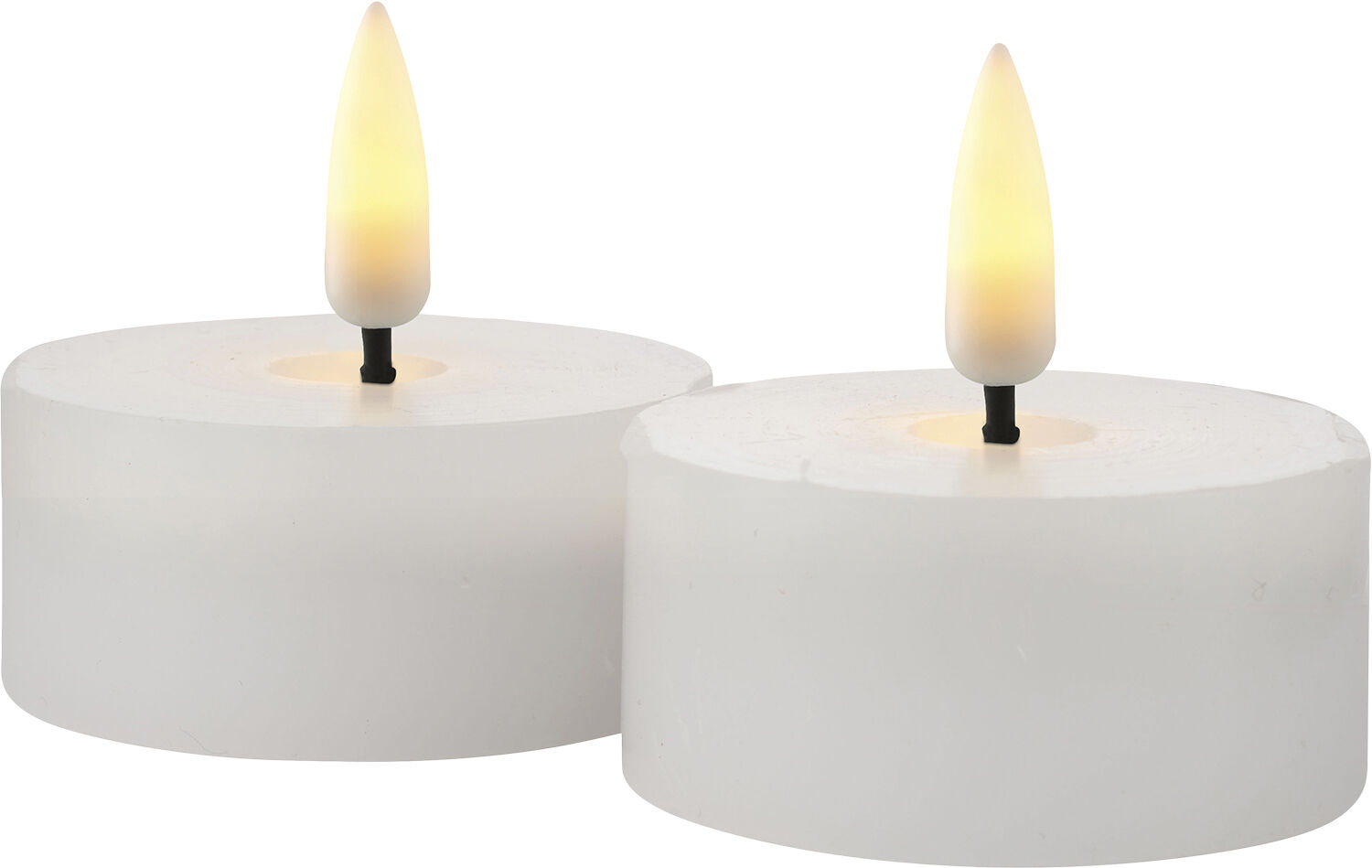 Sille Genopladelig Fyrfadslys 2 stk s&aelig;t