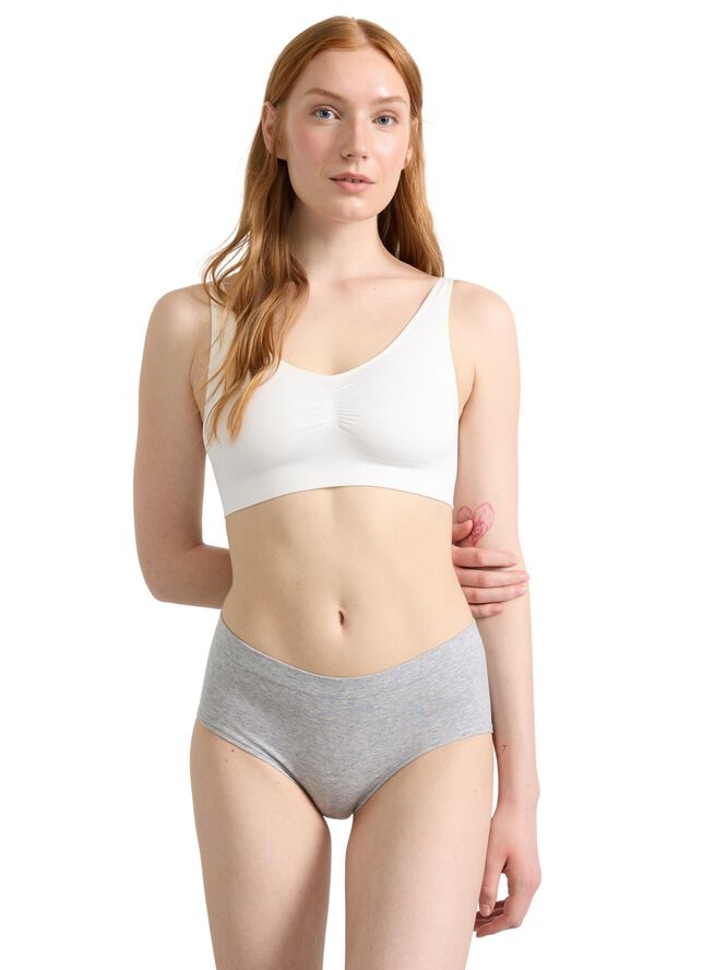 Trosor med normal midja utan sömmar