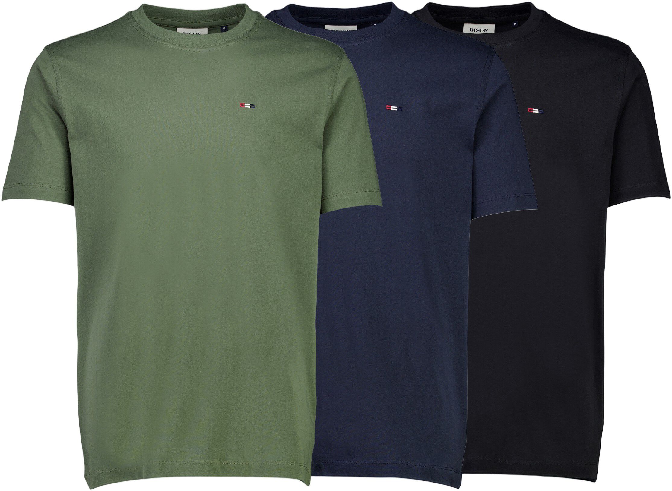 Basic o-neck tee S/S 3 pack