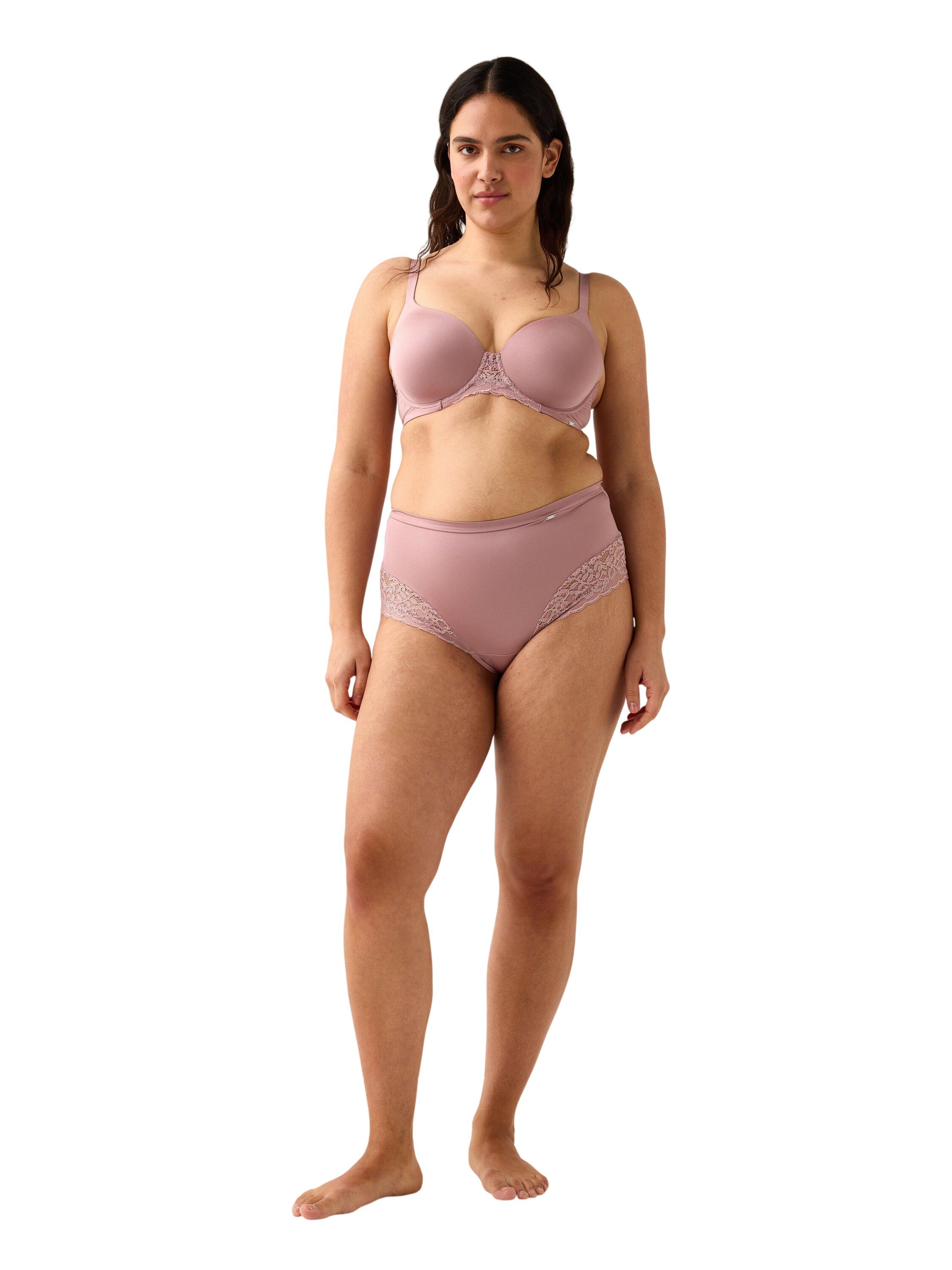 Braziliantrosor med spets och mesh-