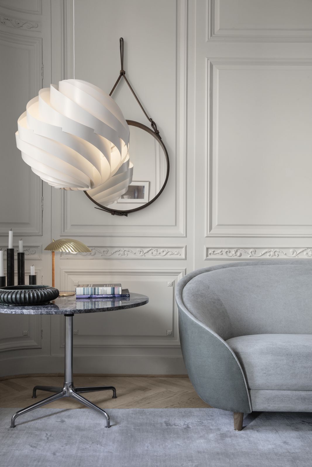 5321 Table Lamp (Base: Brass, Shade: Polished Brass)