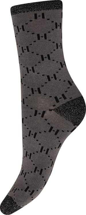 HYPETHEDETAiL logo rib sock