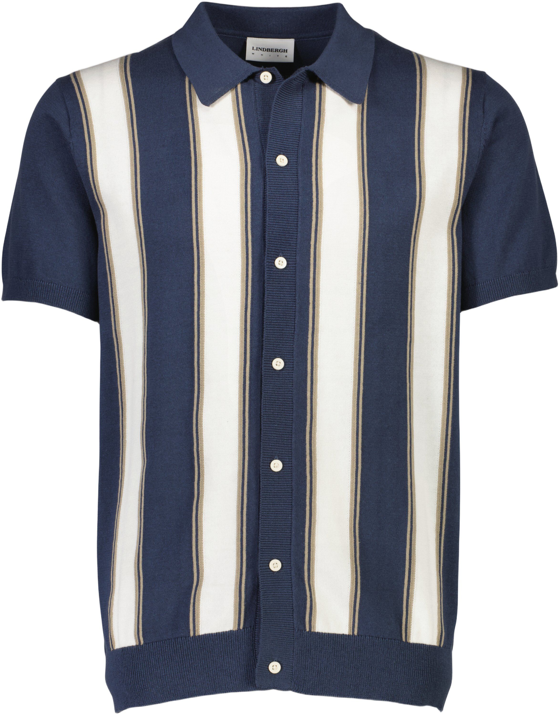 Knitted polo cardigan