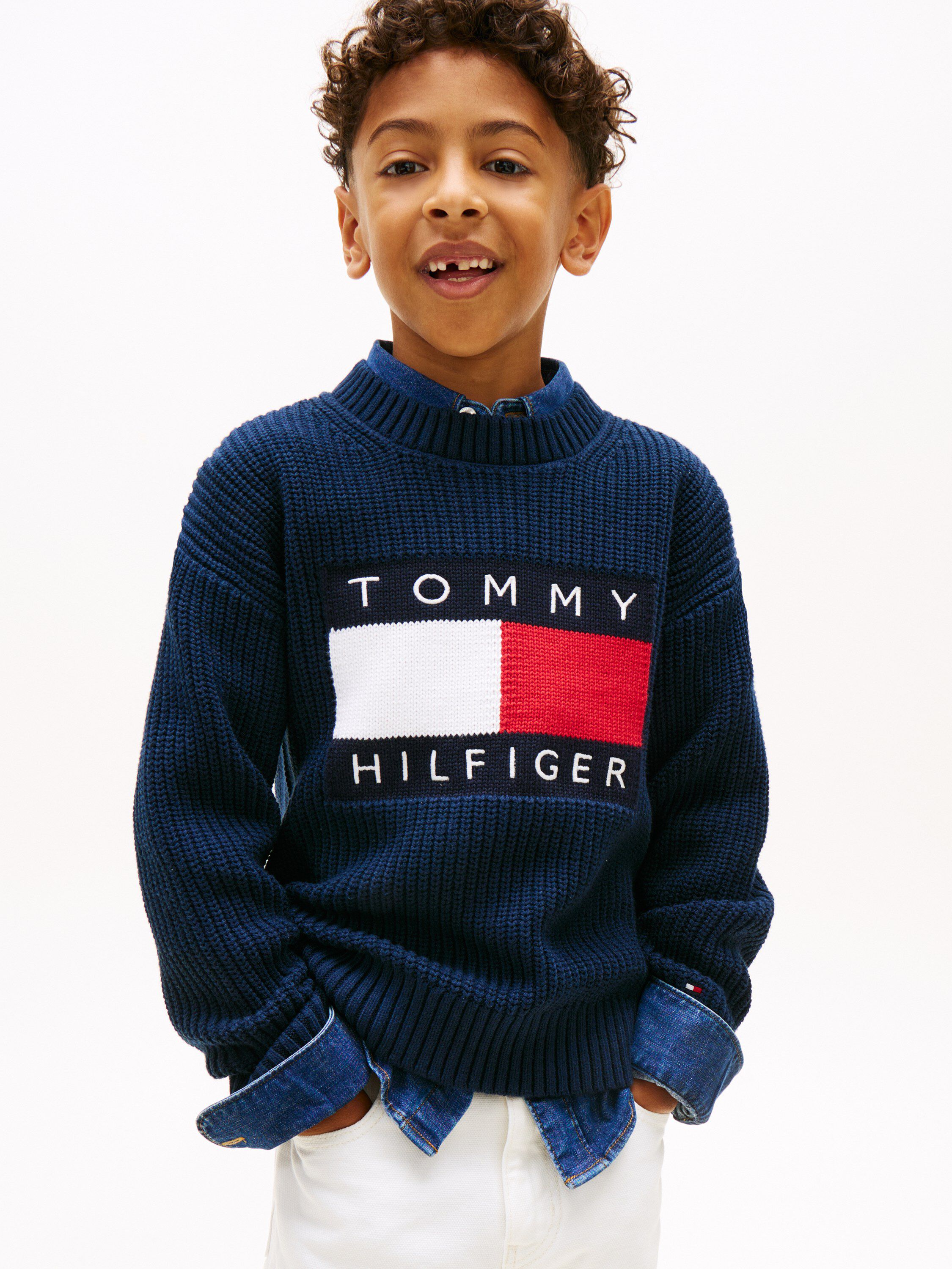Heritage Flag Chunky Knit Jumper