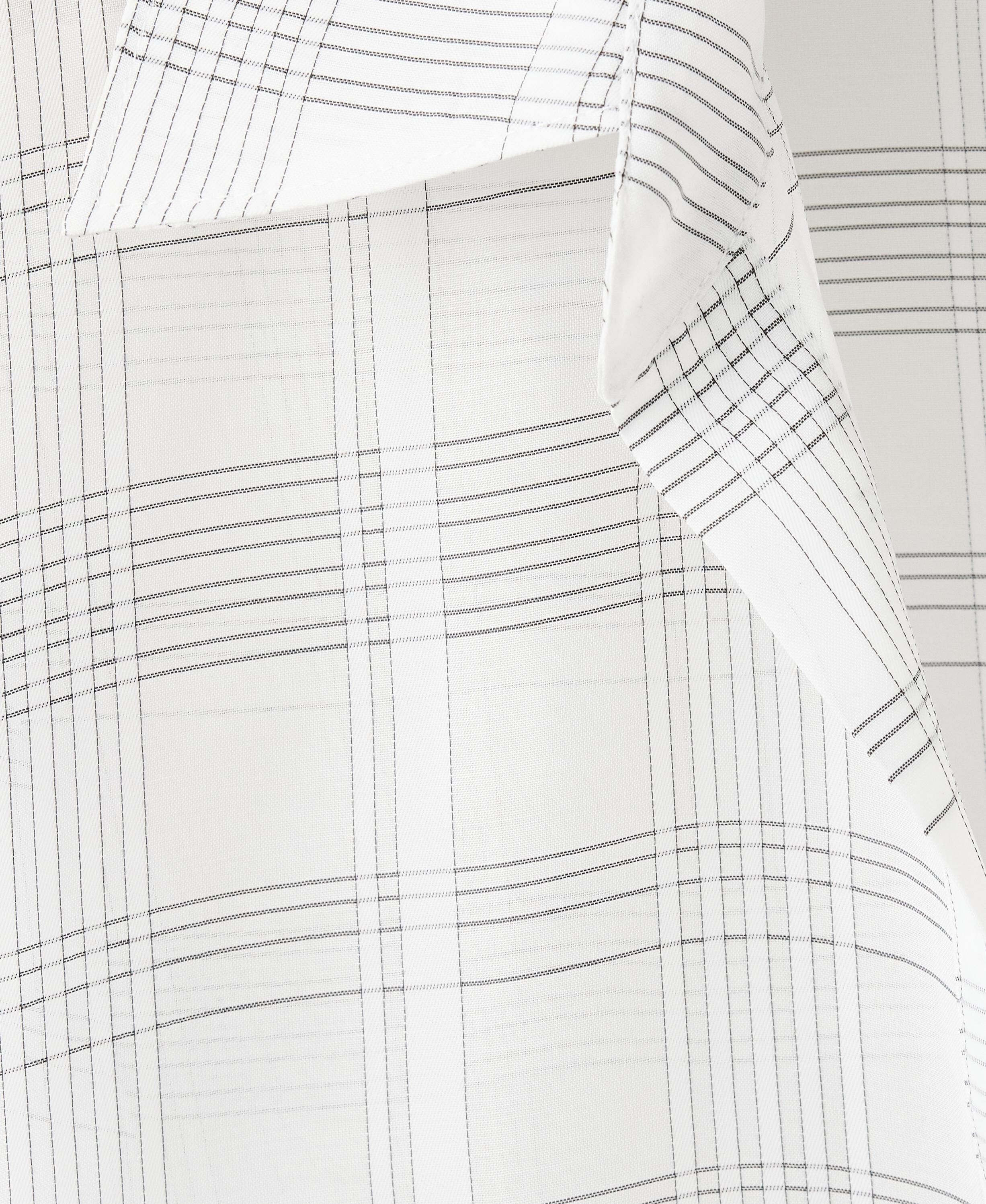Oversize check shirt