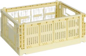 HAY Colour Crate-Medium-Light yellow