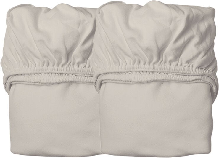 Lagen til babyseng, Organic, 2 pk, Cappuccino