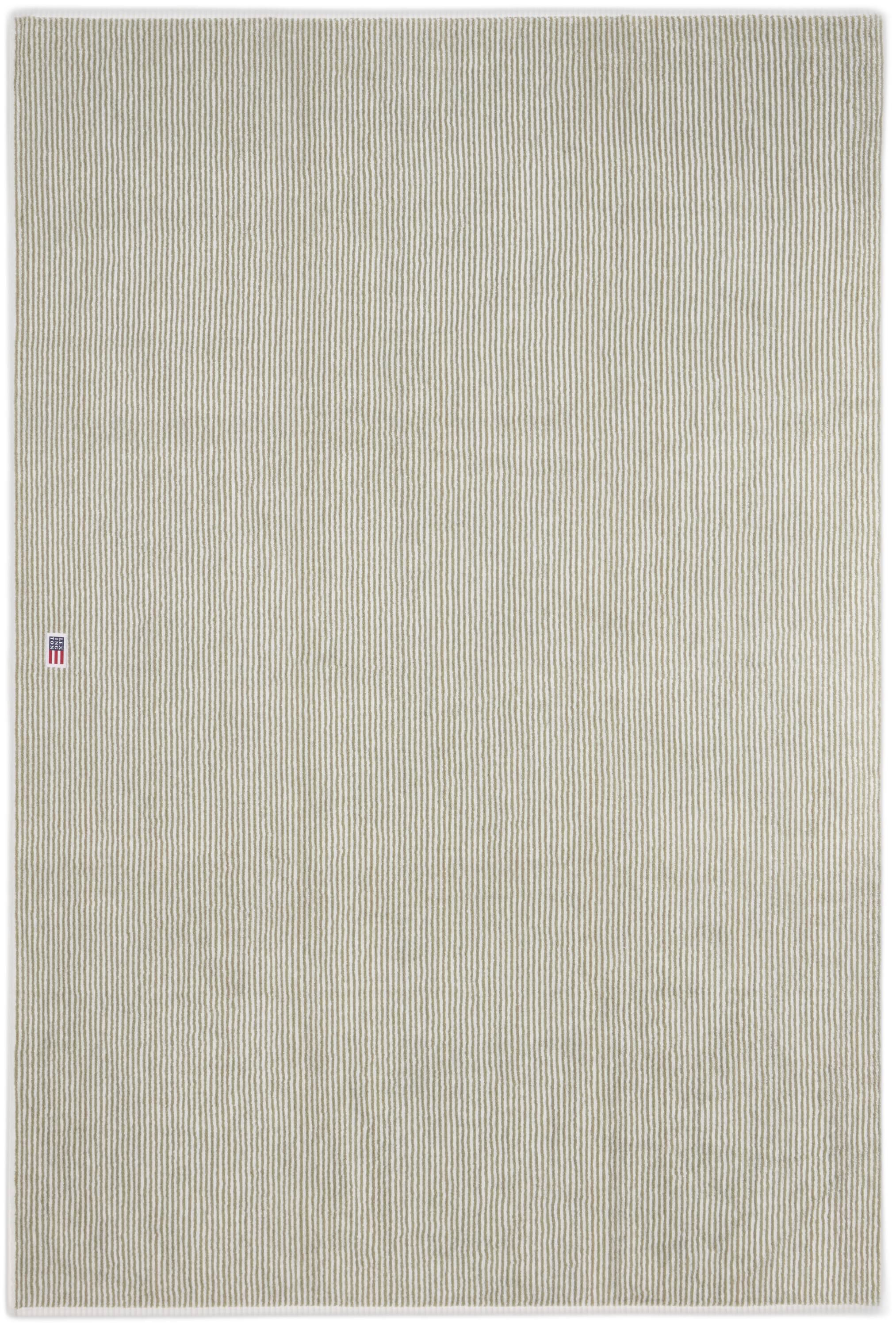 Original Towel White/Vintage Green Striped