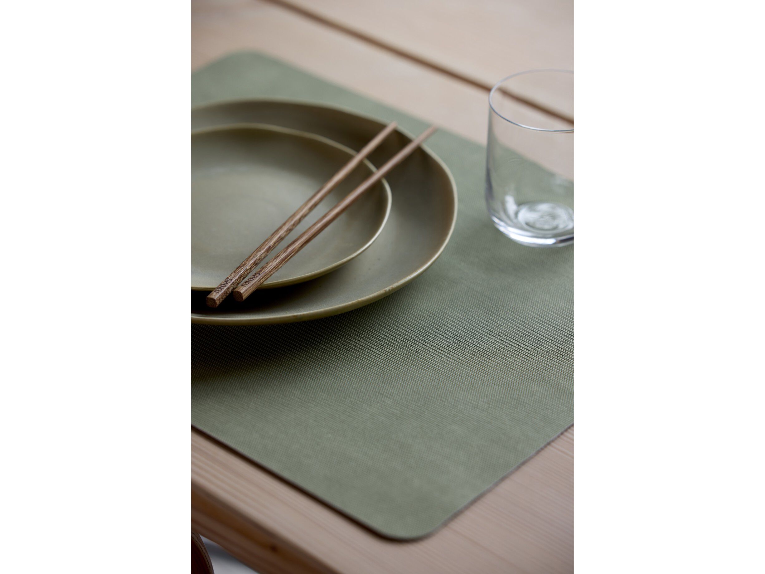 Bordstablett Shoku 46 x 35 cm 4 st Pure Green