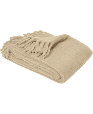 Fluffy pl&auml;d, plain
