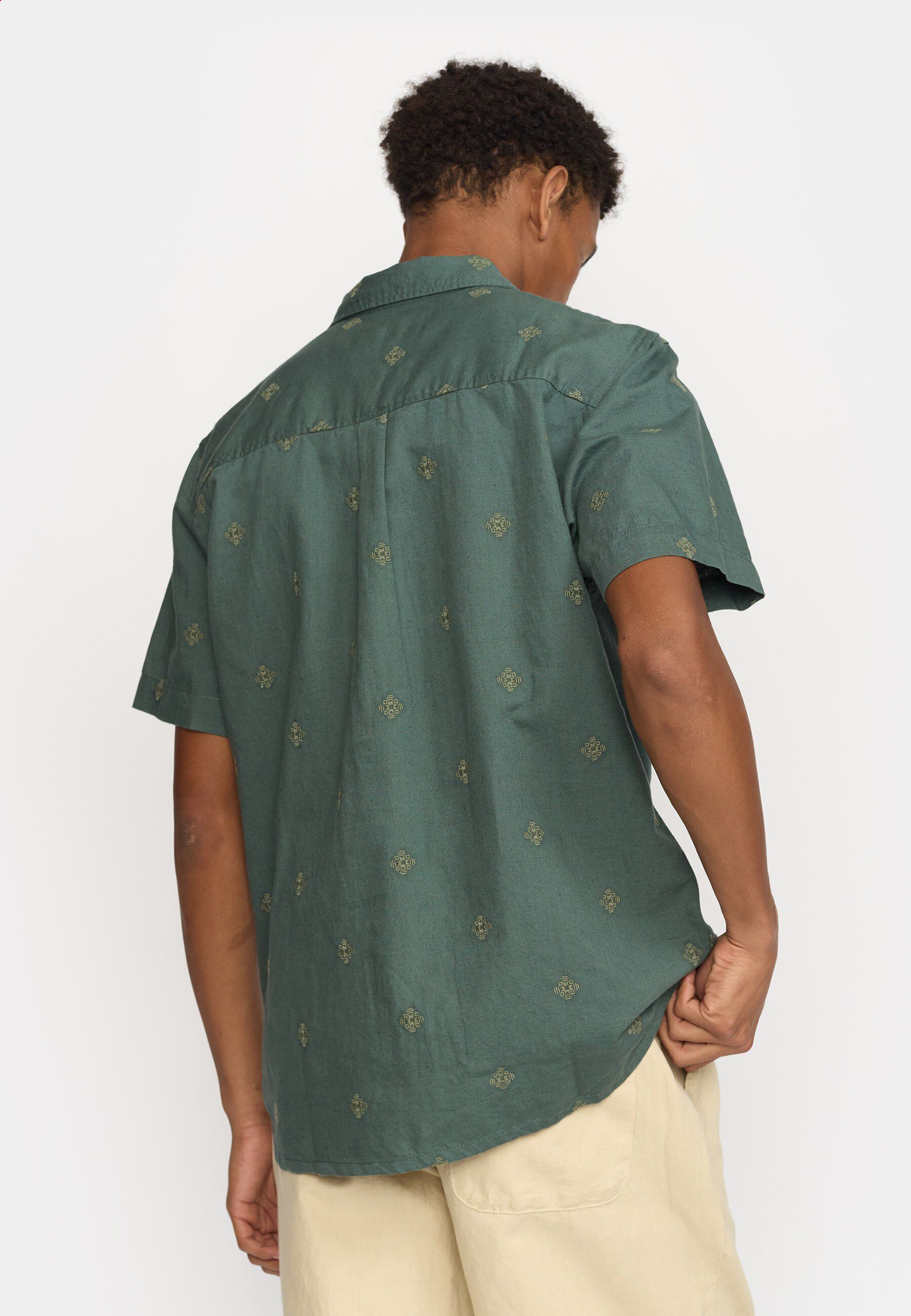 Short-sleeved Cuban Shirt