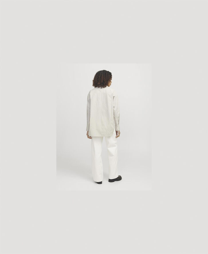 JXJAMIE LS RELAXED POPLIN SHIRT WVN