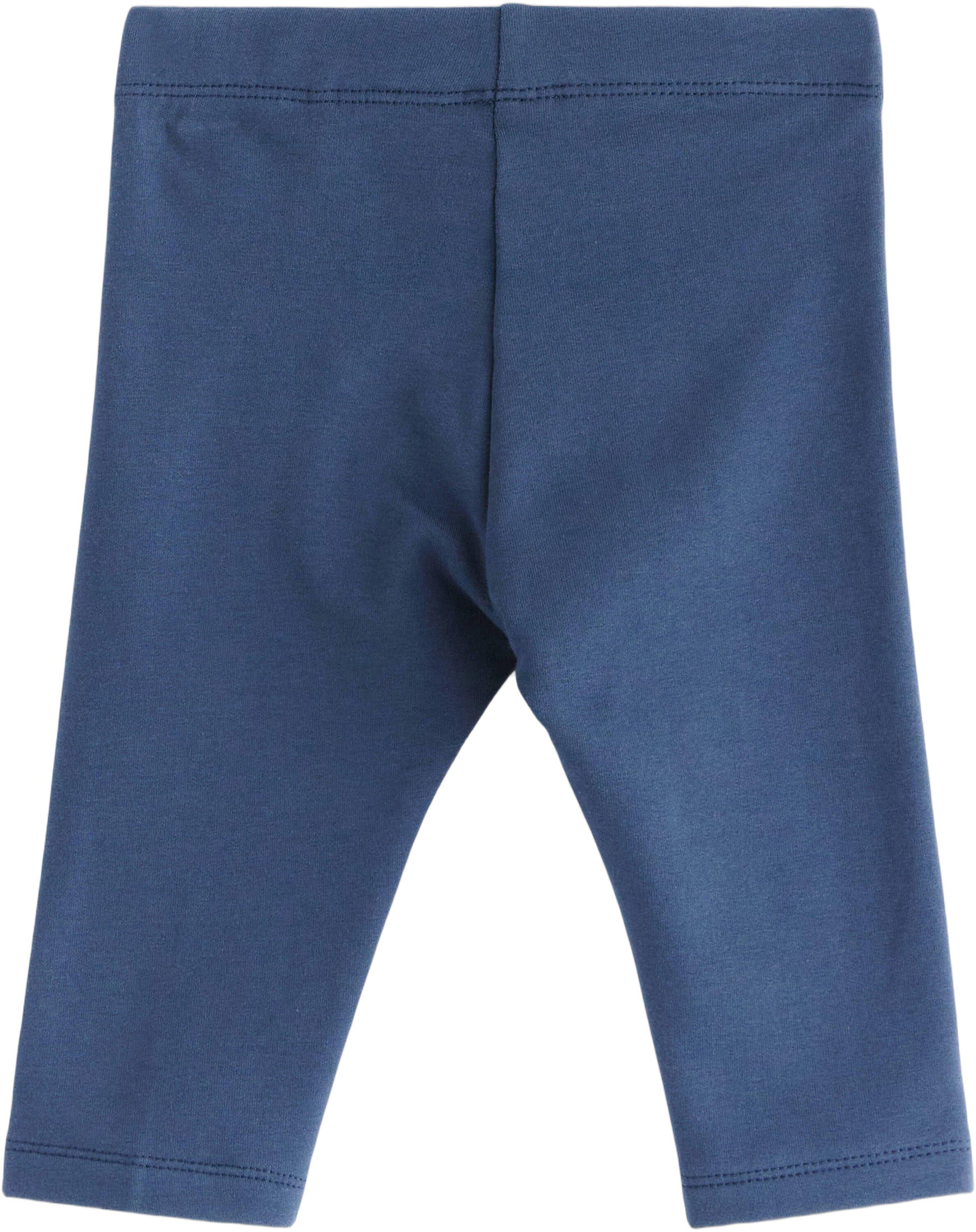 Mjuka leggings i trik&aring; med res&aring;r