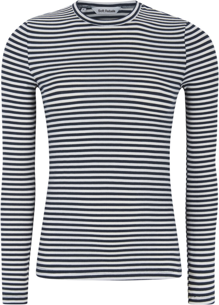 SRFenja Stripe O-neck Top