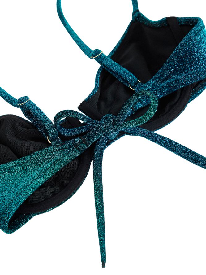 SENNA uvatteret bikini-bh med lurex