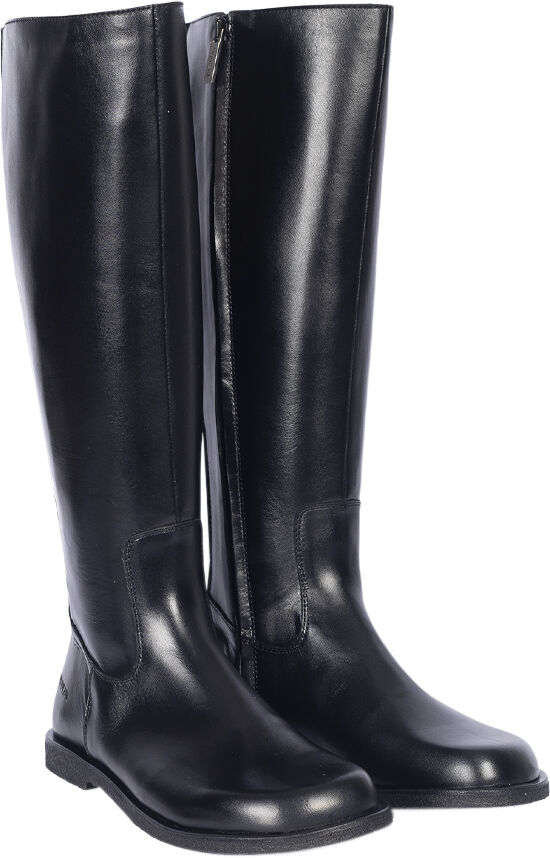 Langskaftet l&aelig;derst&oslash;vle med rummeli