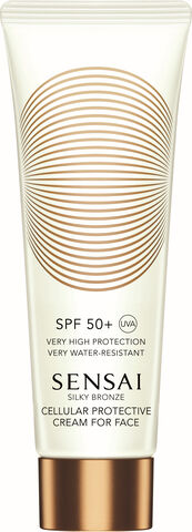 Silky Bronze Cellular Protective Cream For Face SPF50+