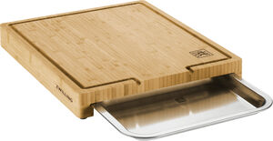 BBQ+ Skärbrädor +skål 39x30 bambu