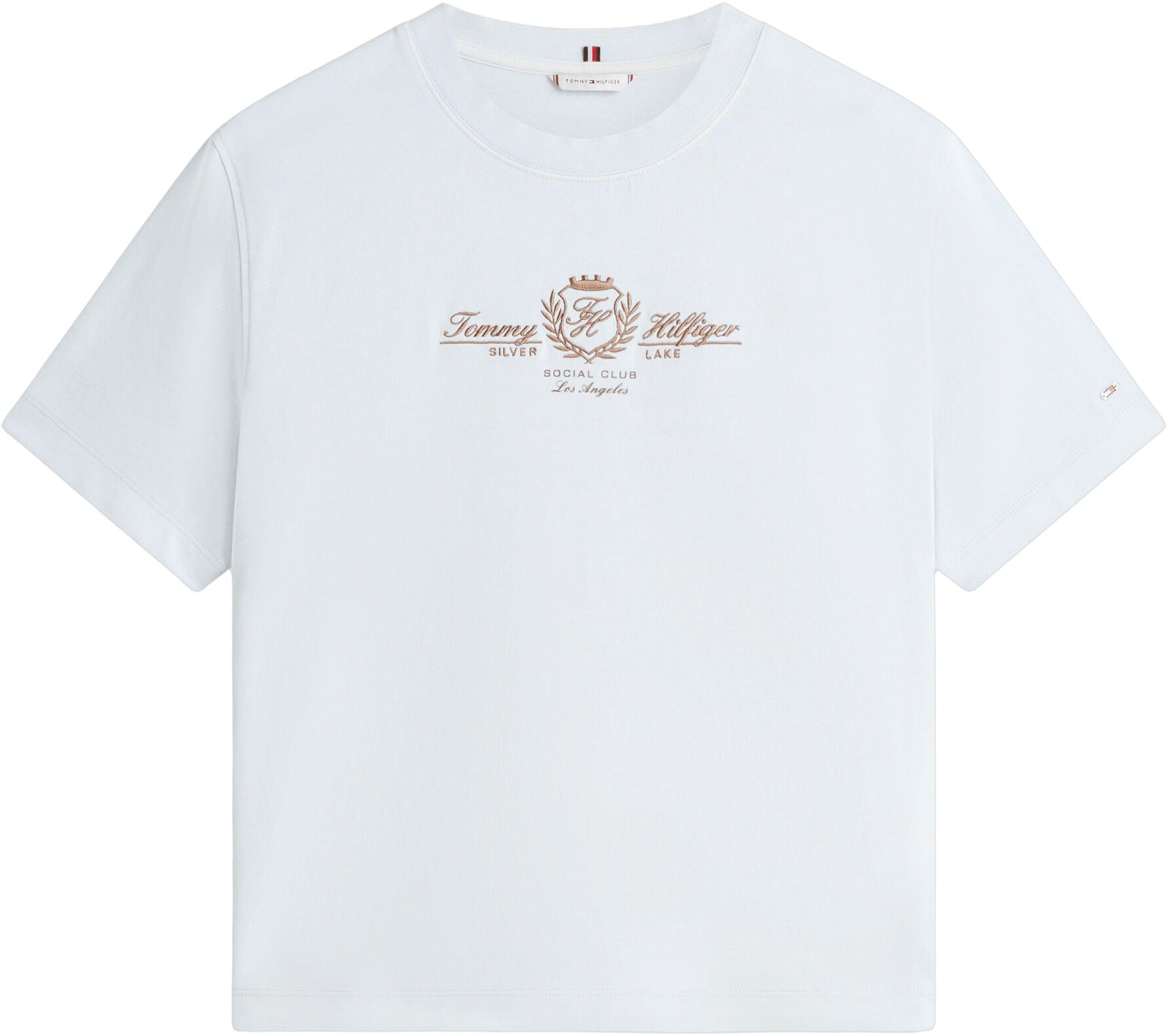 Crest Logo Embroidery Relaxed T-Shirt