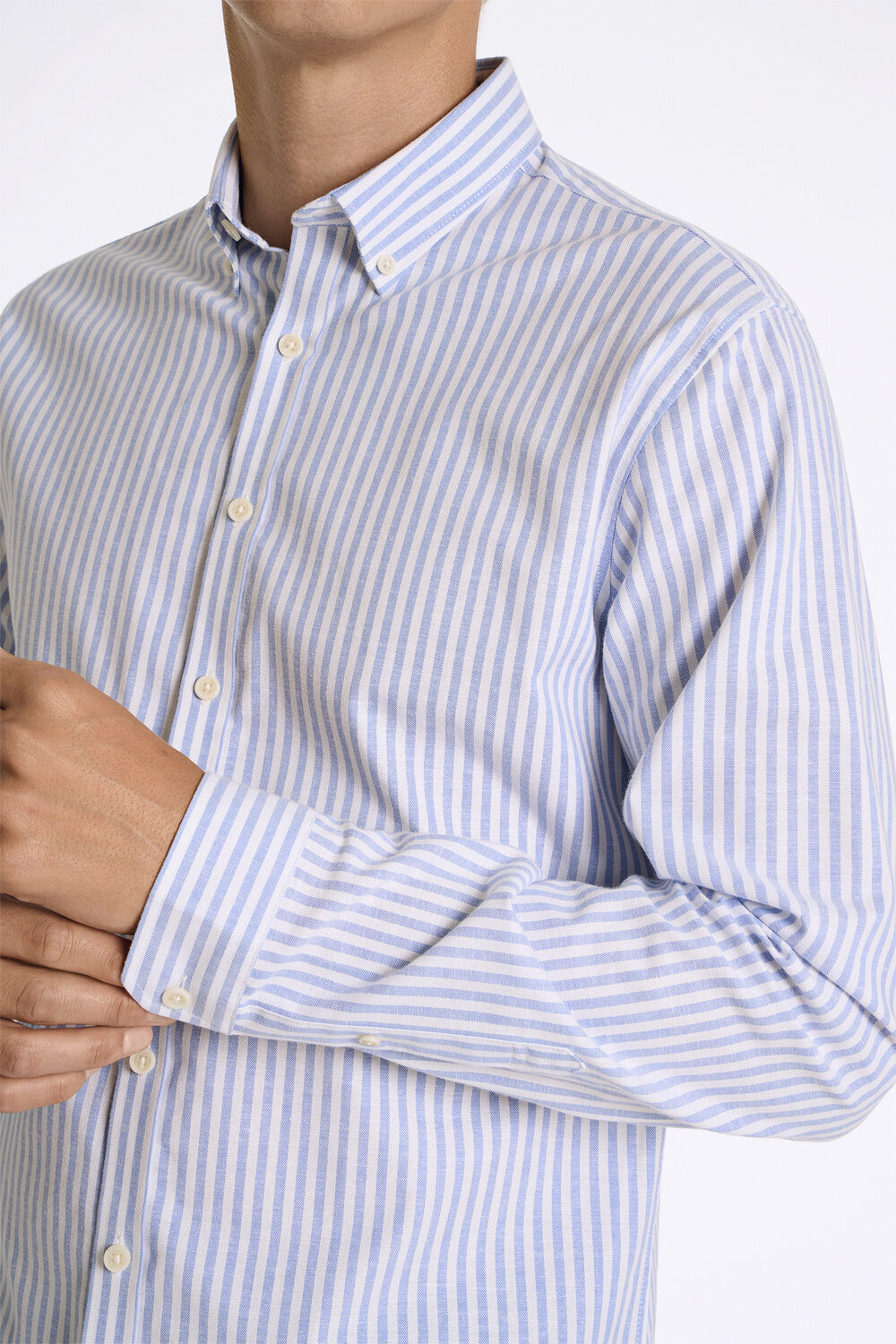 Striped superflex oxford L/S