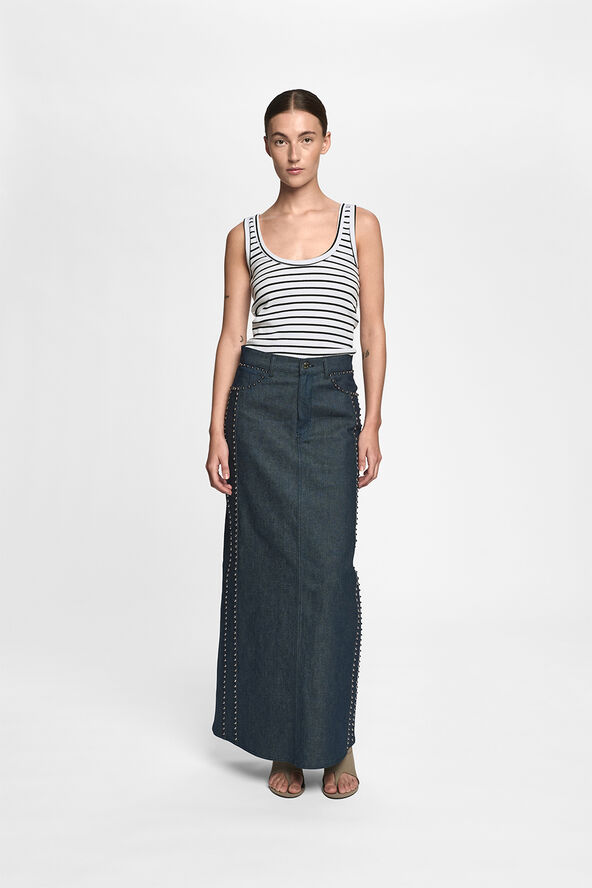 DrewGZ sl reversible stripe top NOO