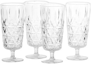 Picnic Juni glass high, 4-pcs (6) Clear