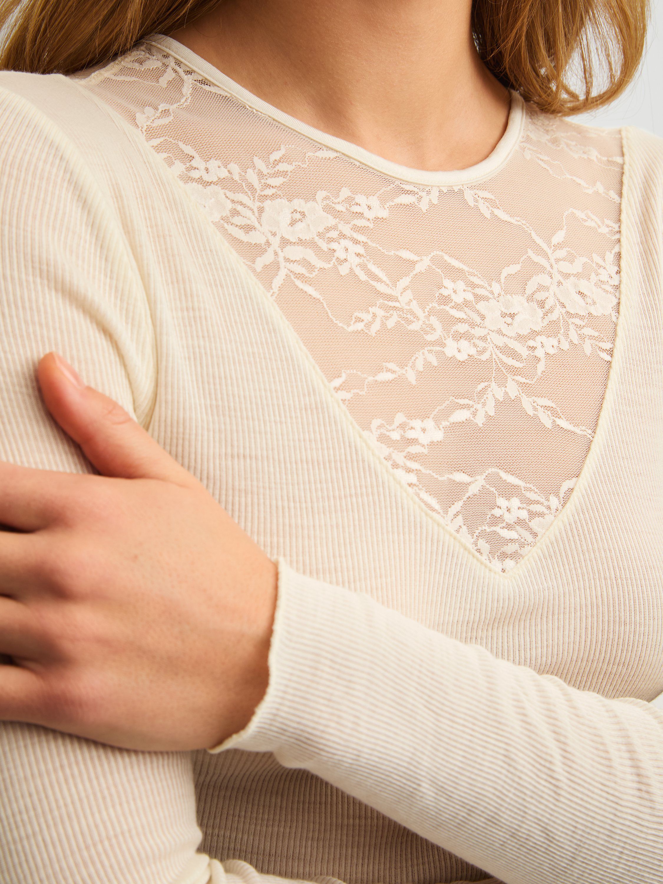 DAMEN Top langarm