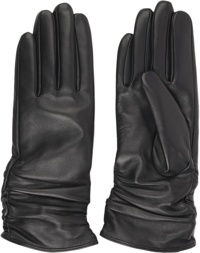 ASTI - FEMININE LEATHER GLOVES WITH CASHMERE LINING