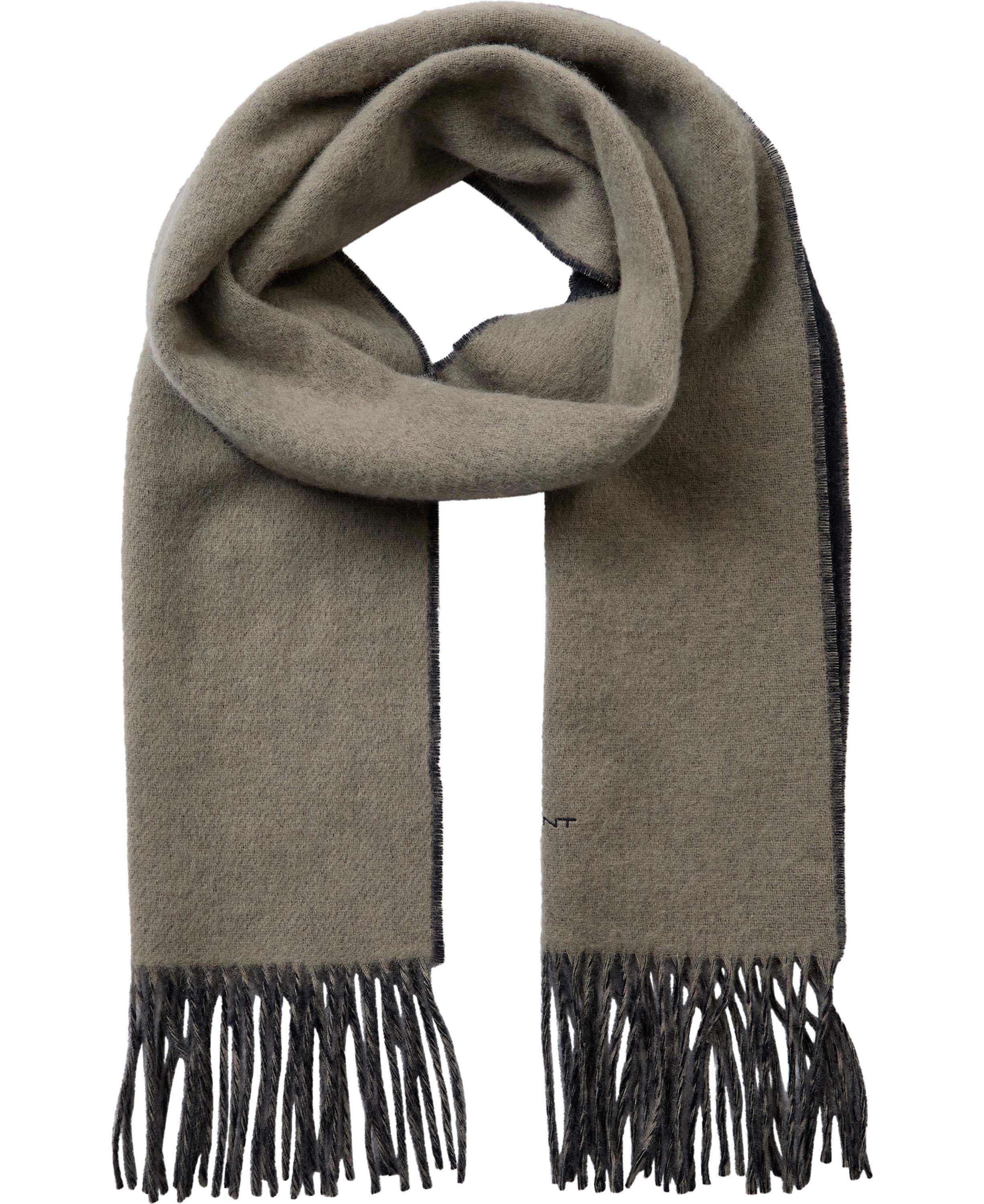 TWO TONE WOOL SCARF