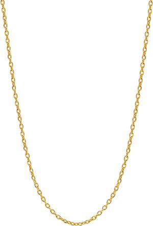 Men's Gold Cable Chain
