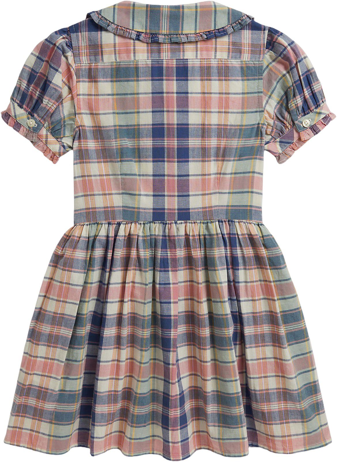Plaid Cotton Shirtdress
