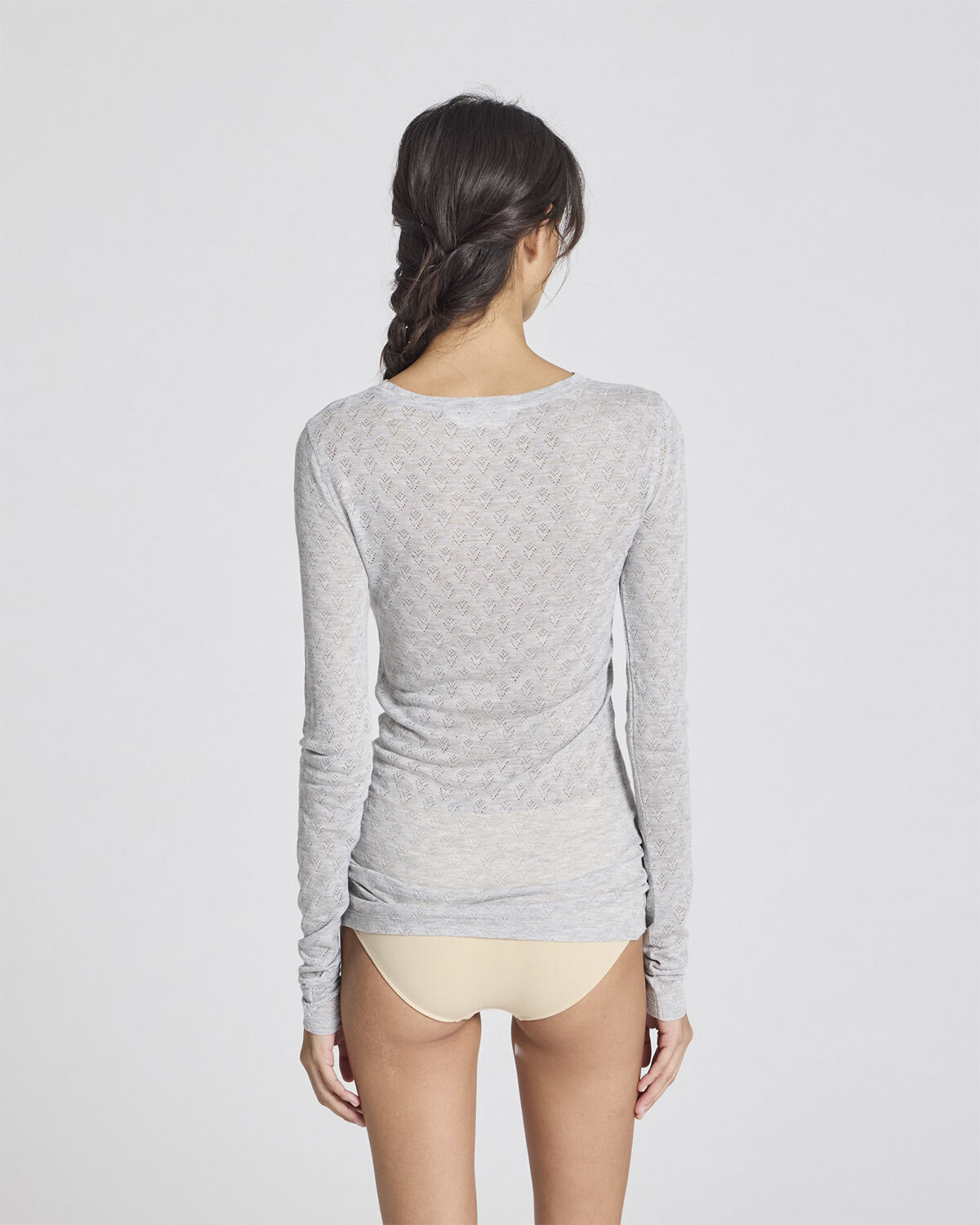 Fermi L/S Silk Top