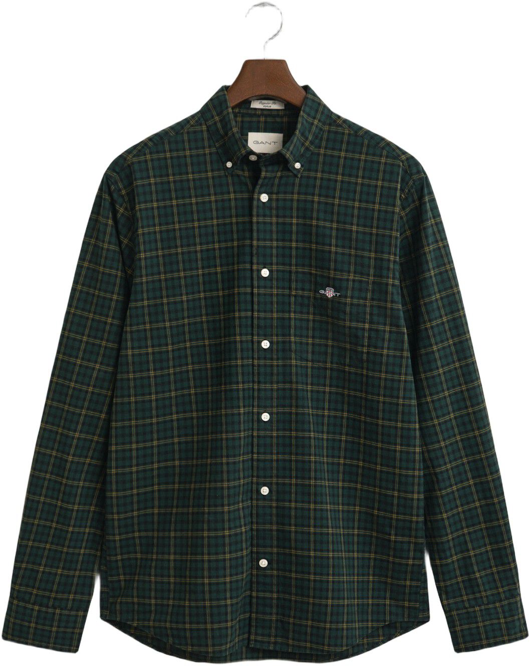 REG CLASSIC POPLIN CHECK SHIRT