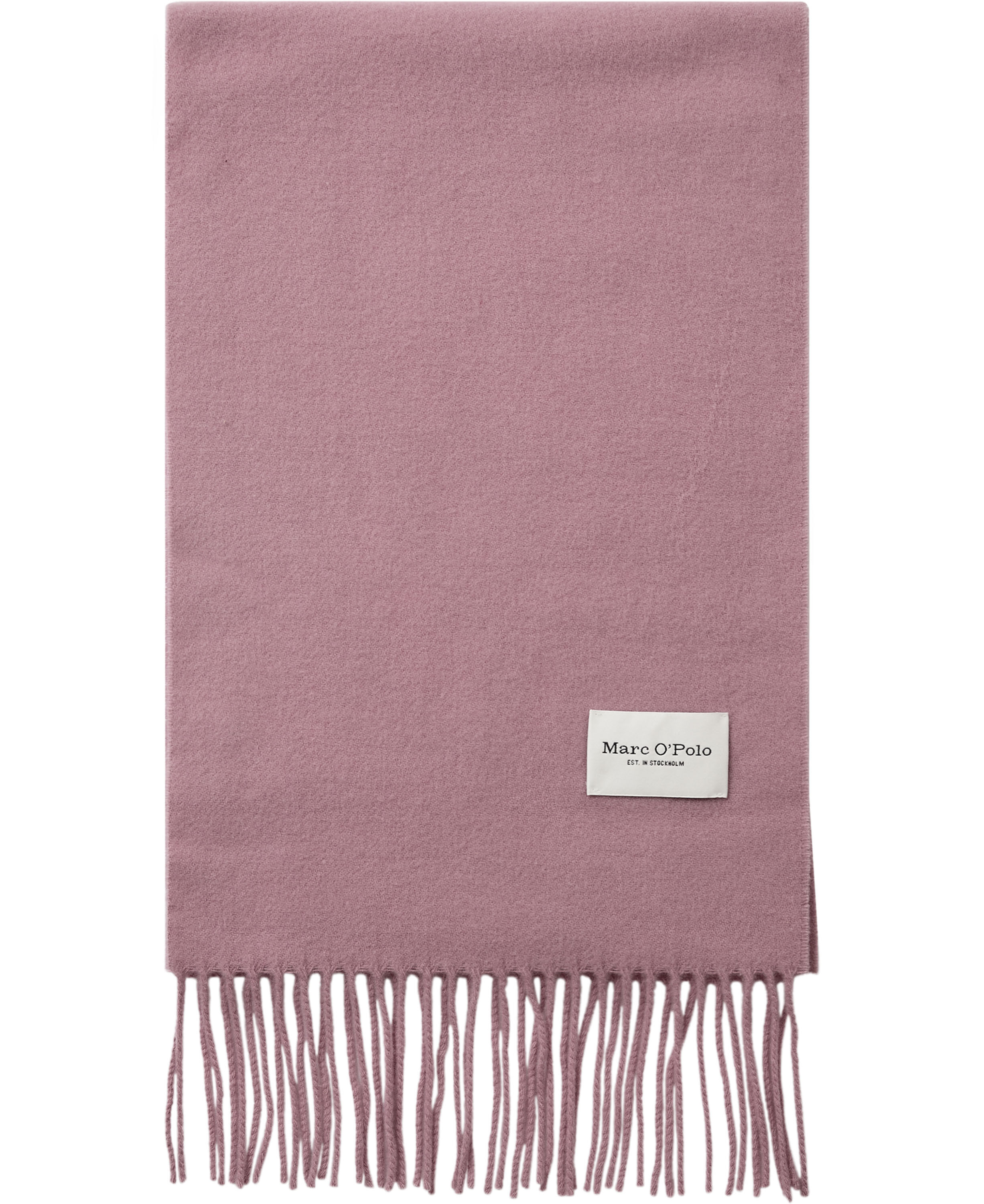 Scarf, woven wool, long fringes, so