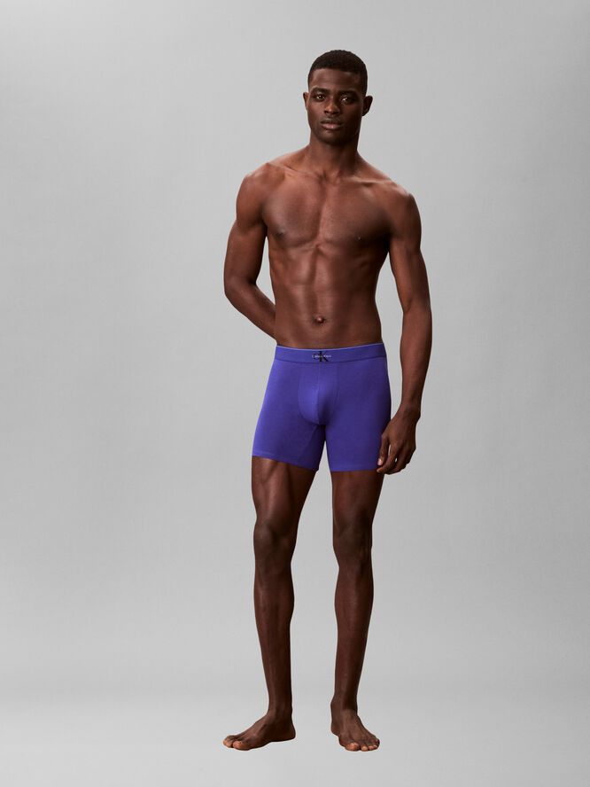 3-Pack Monogram Logo Waistband Boxer Briefs