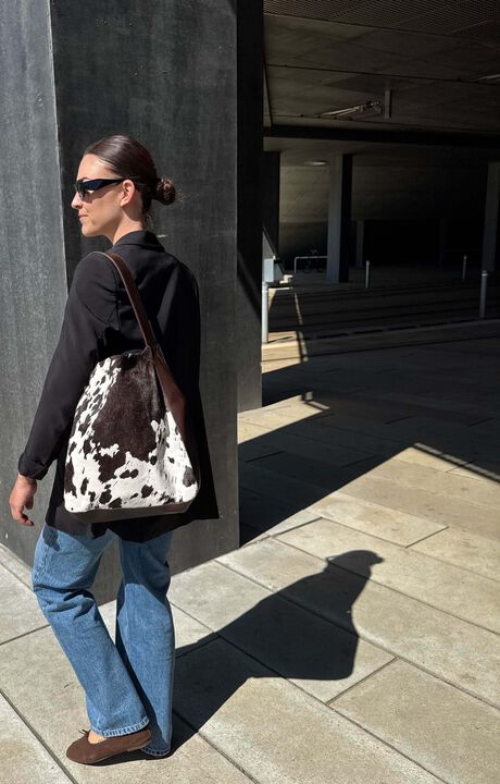 Shelbymbg Bag, Cow Print