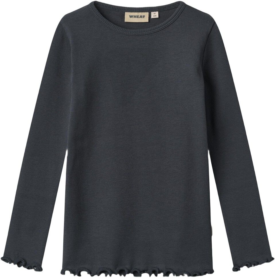 Lang&aelig;rmet Rib T-shirt Ida