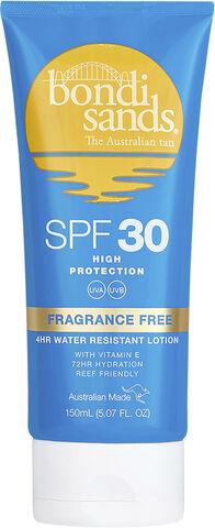 SPF 30+ Fragrance Free Sunscreeen Lotion