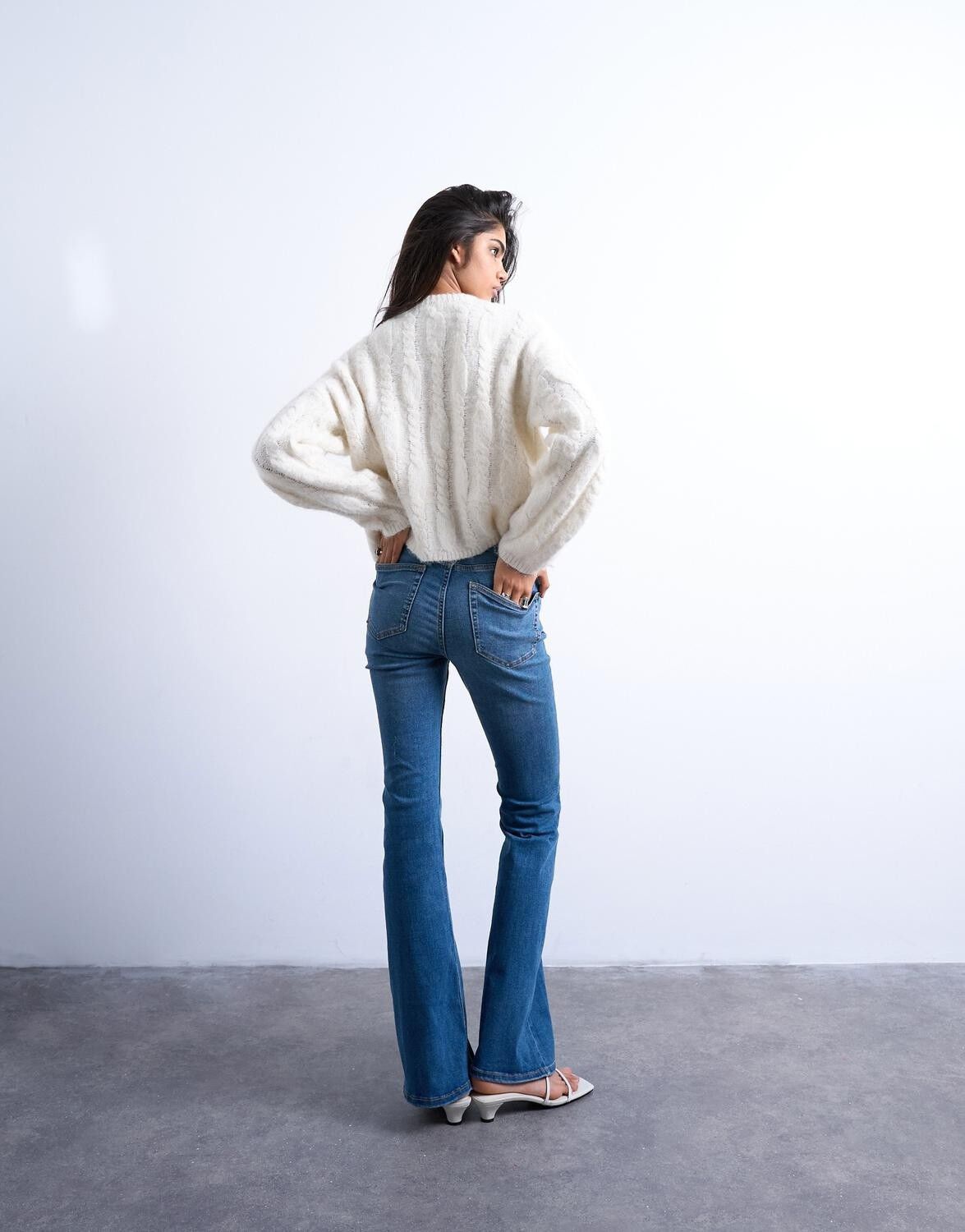 Tsjamie Hr Flare Dnm Jeans Mb Noos