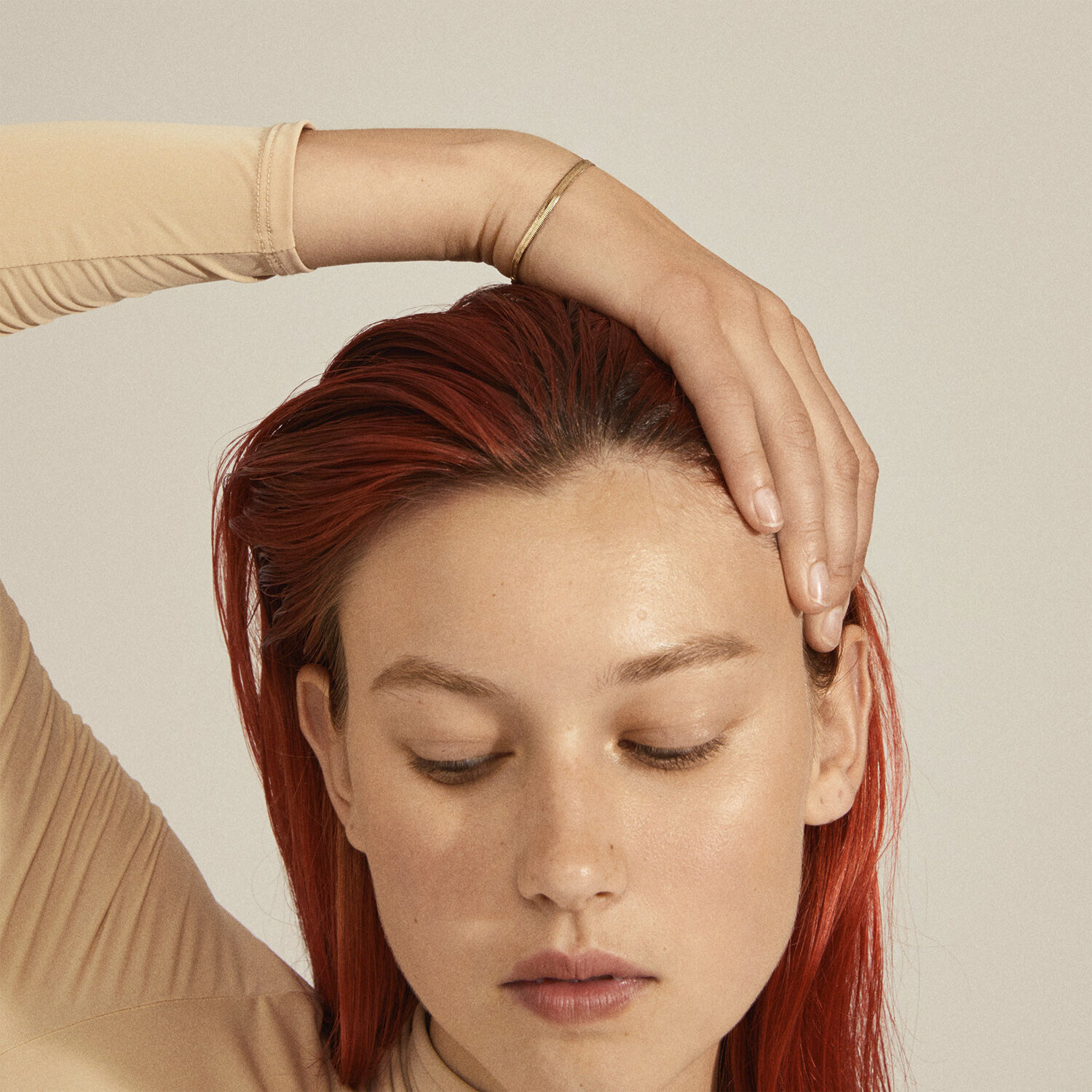 Armb&aring;nd : Johanna : Guldbelagt