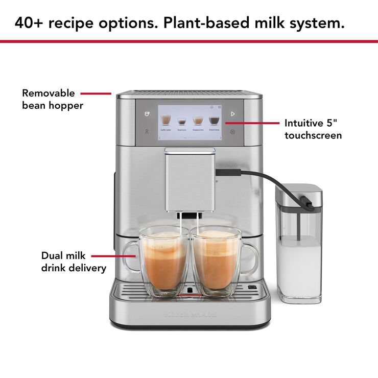 KITCHENAID fuldautomatisk espressomaskin-5KES8558ESX