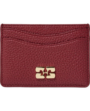 Card Holder Grained Gold