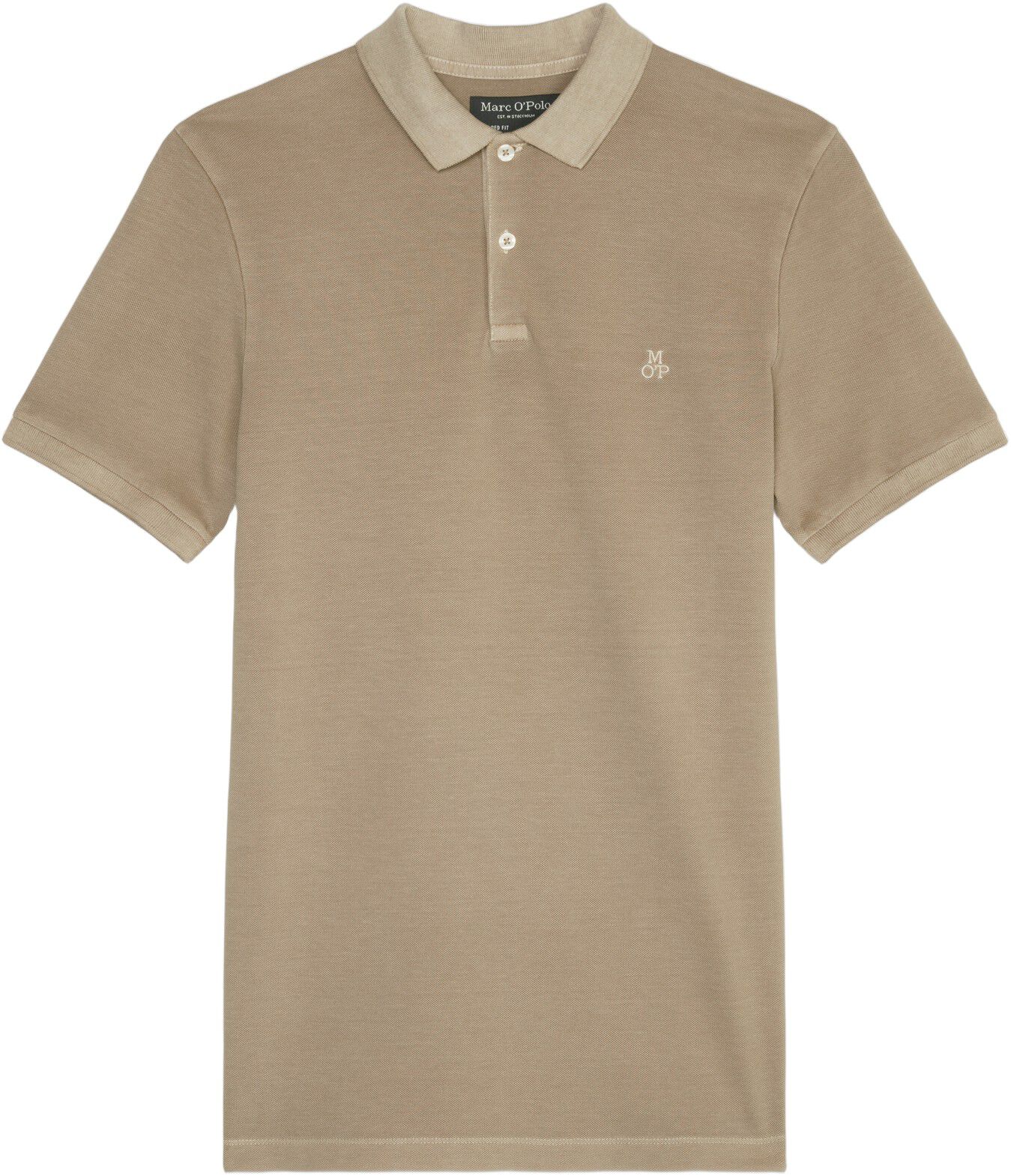 Poloshirt, short sleeve, rib collar